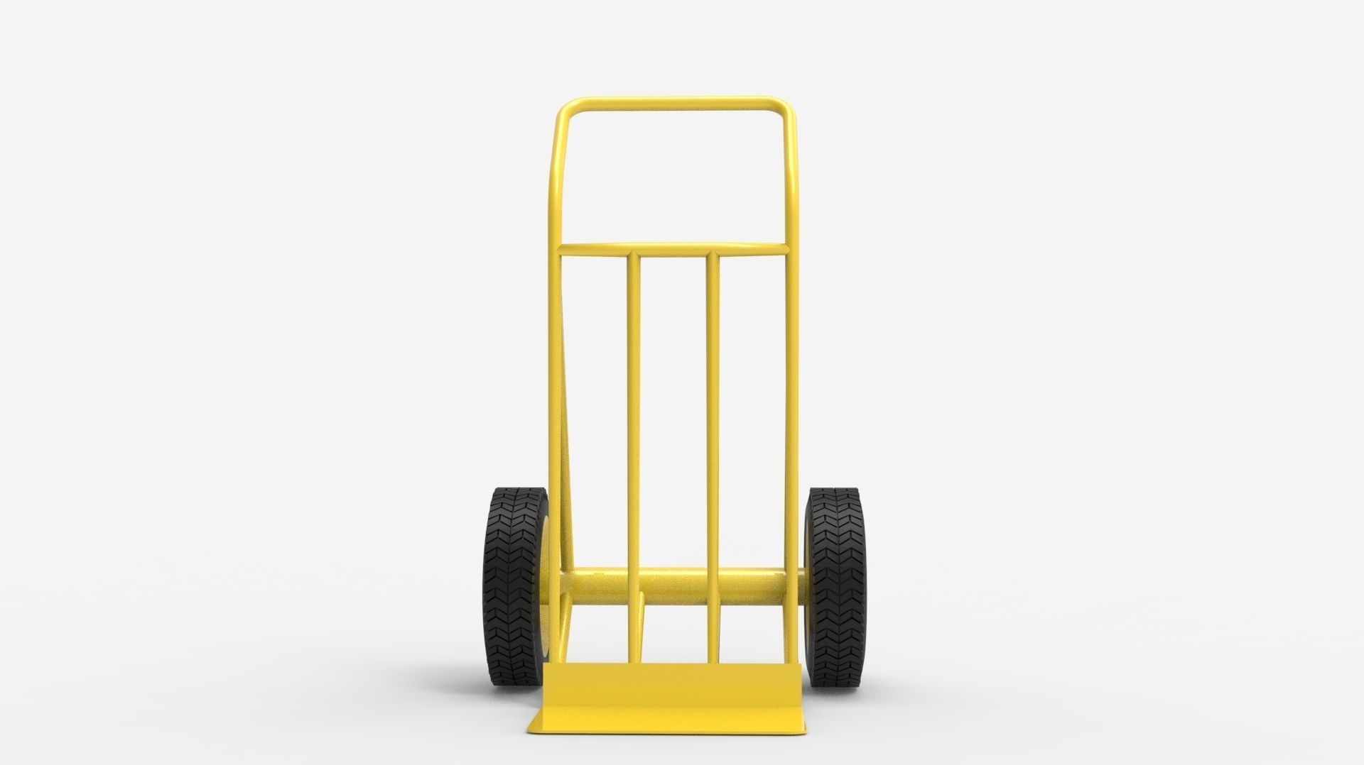HANDCART 01-YELLOW 3D model_14