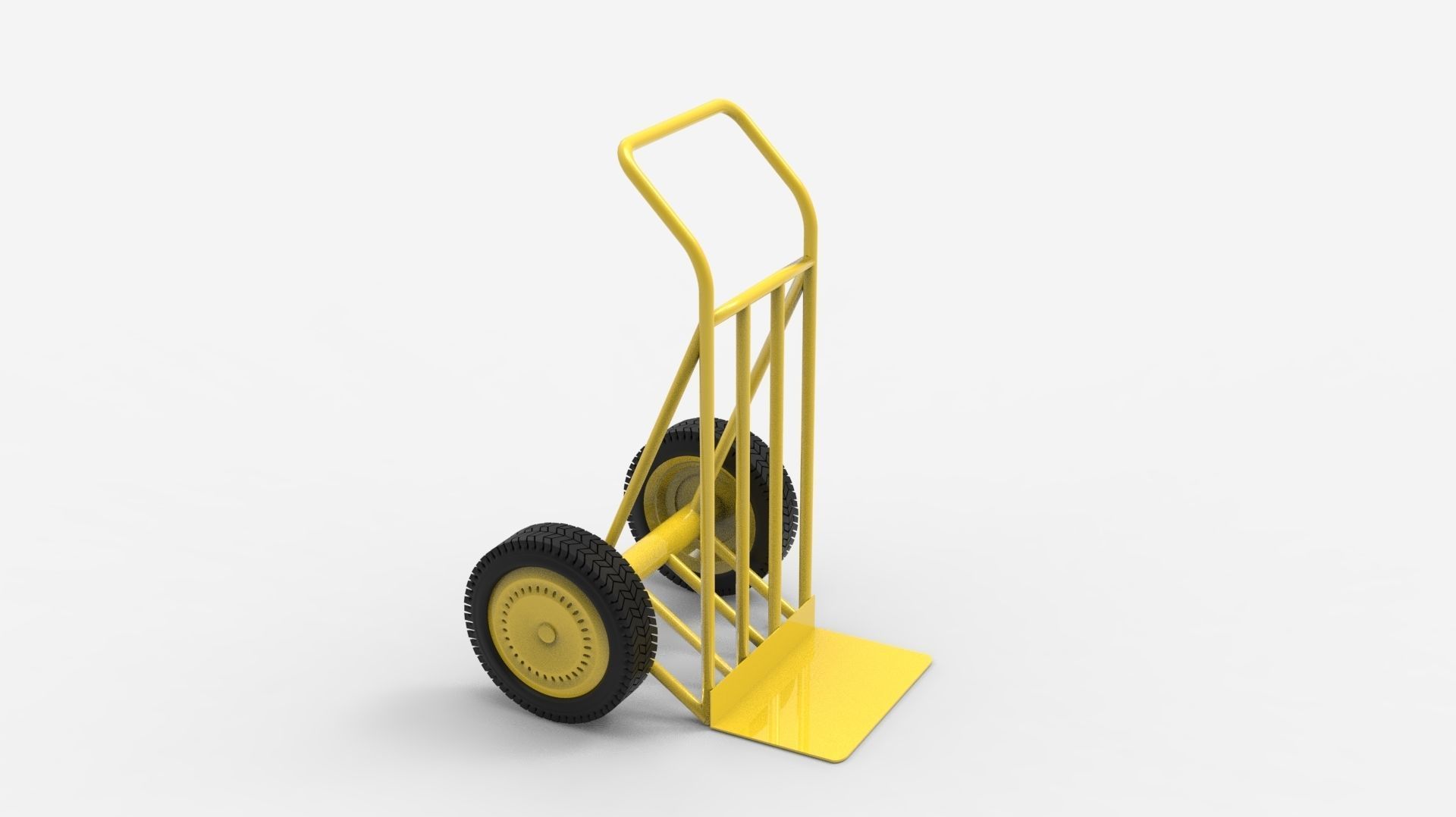 HANDCART 01-YELLOW 3D model_32