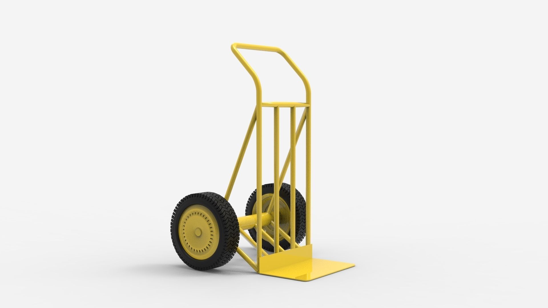 HANDCART 01-YELLOW 3D model_30