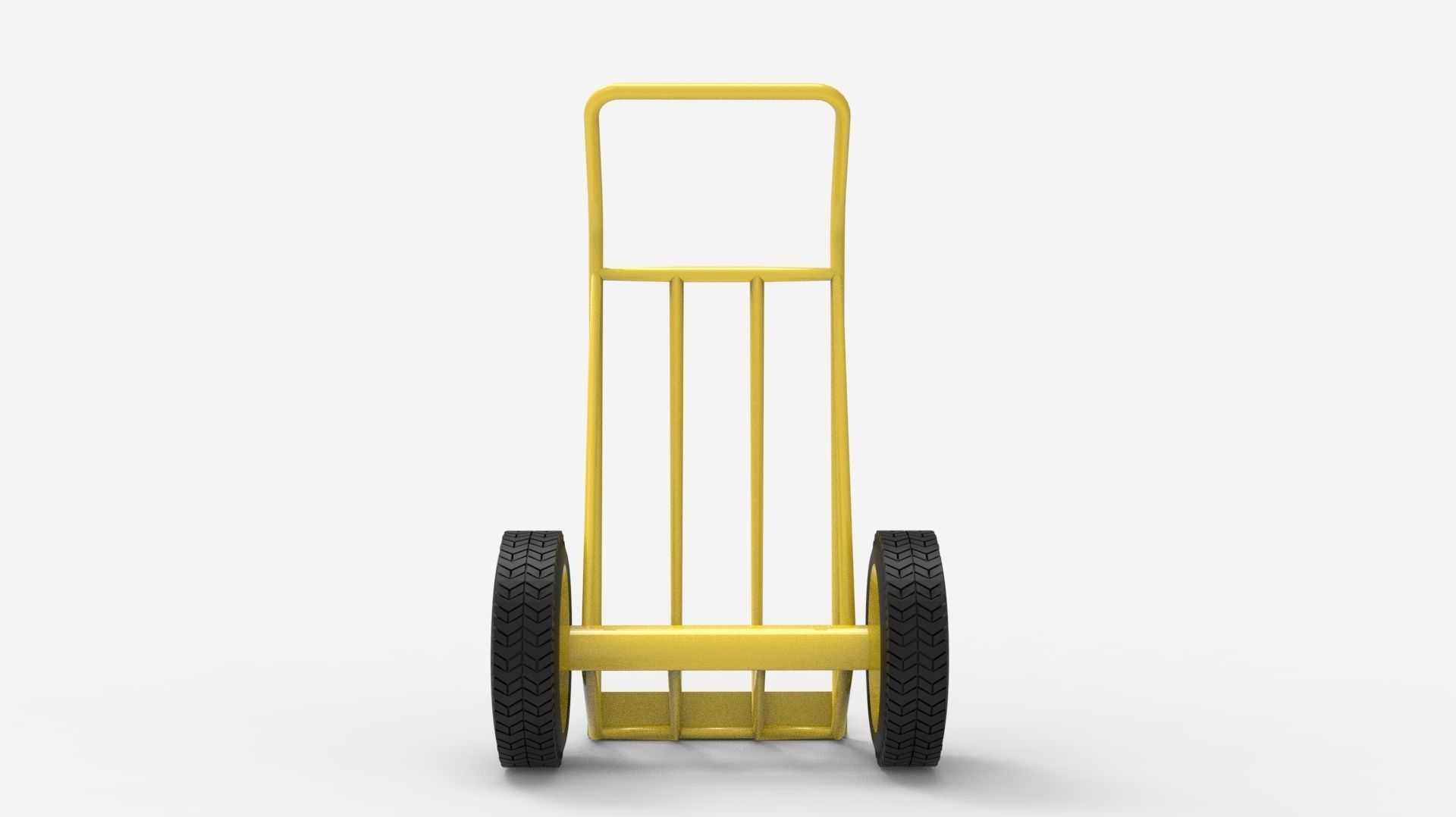 HANDCART 01-YELLOW 3D model_13