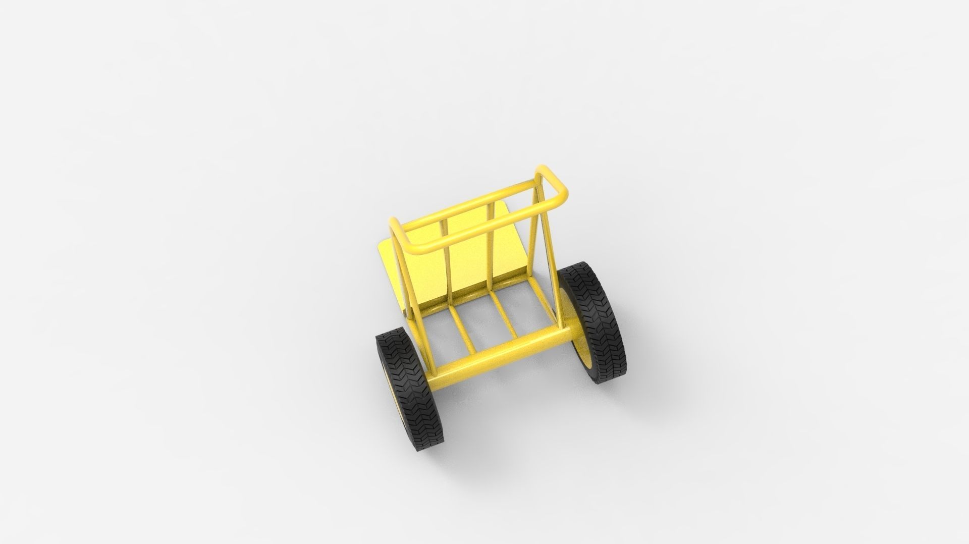 HANDCART 01-YELLOW 3D model_41