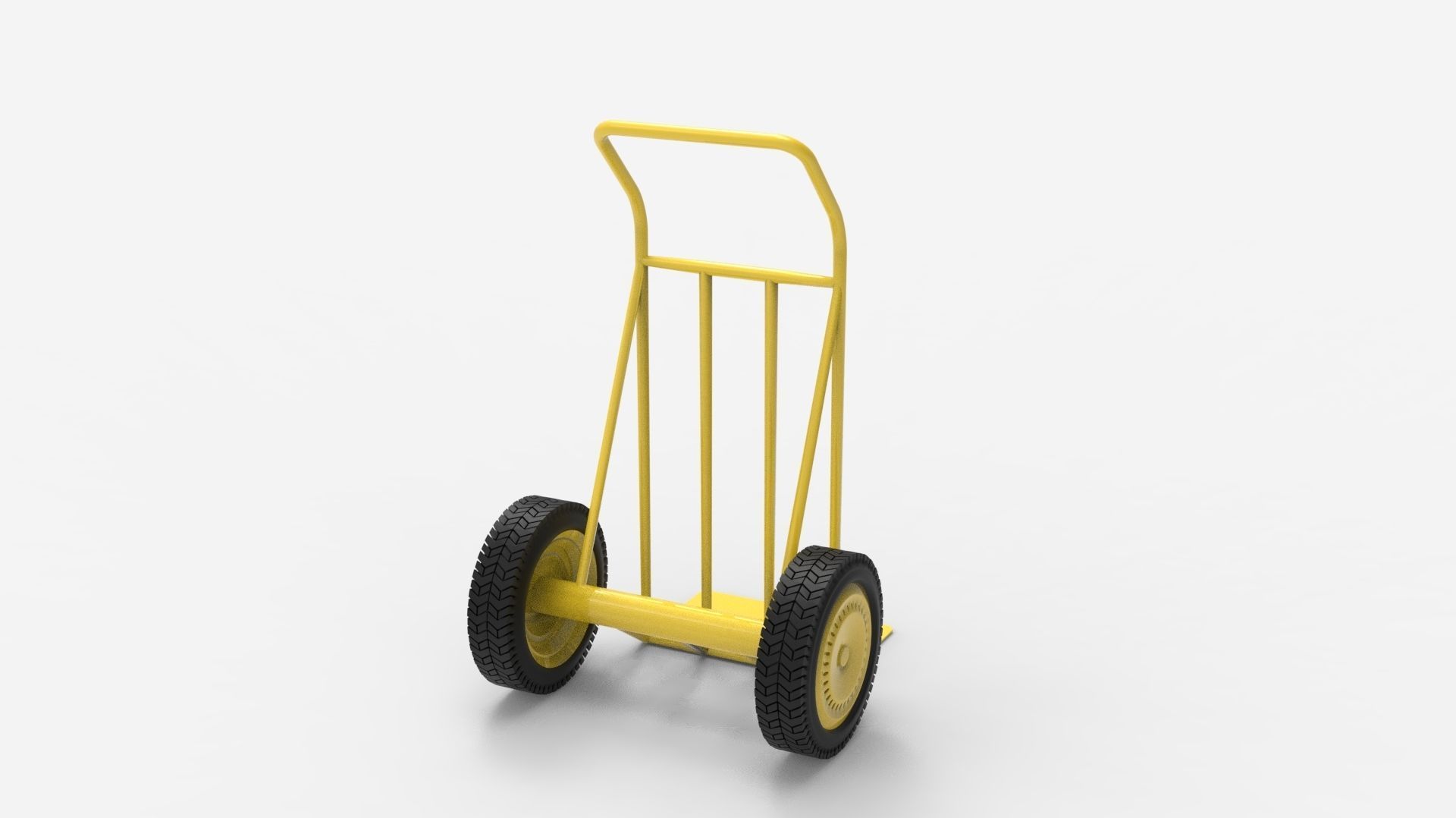 HANDCART 01-YELLOW 3D model_37