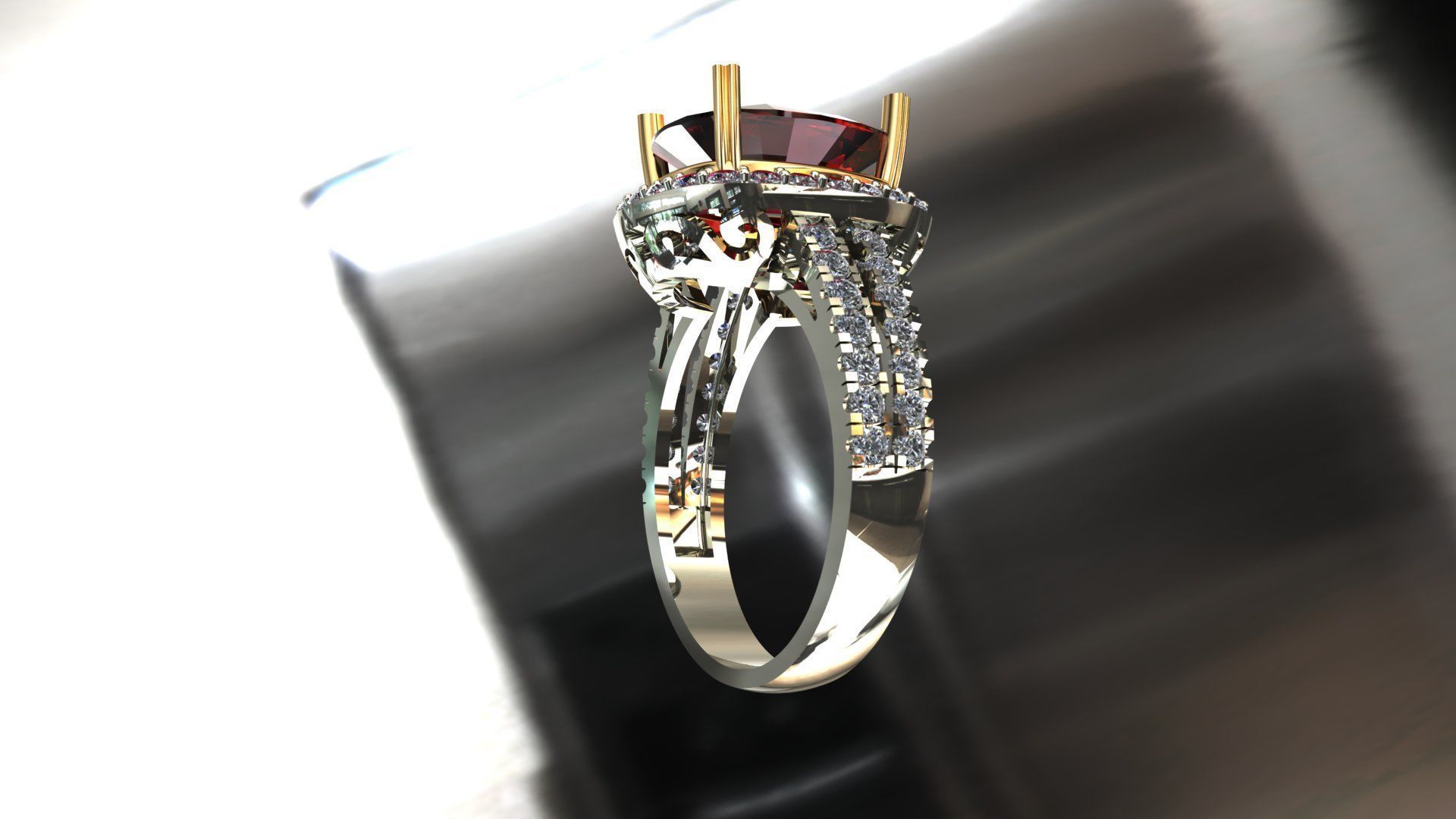 Womenring 01  3D model_5