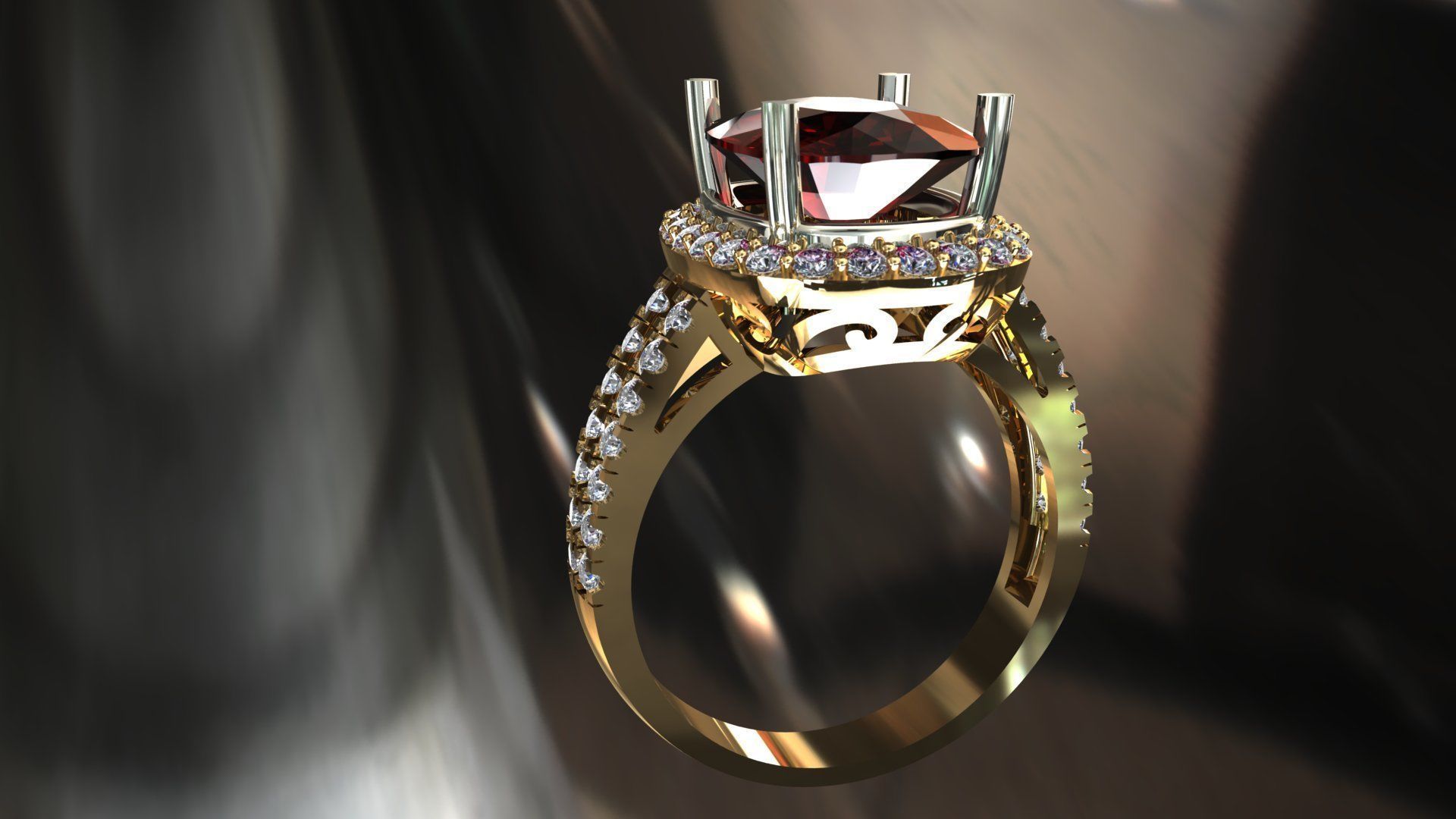 Womenring 01  3D model_3
