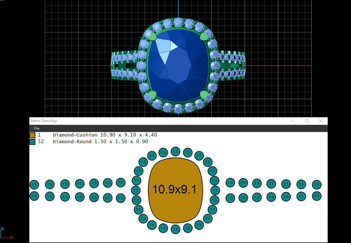 Womenring 01  3D model_7