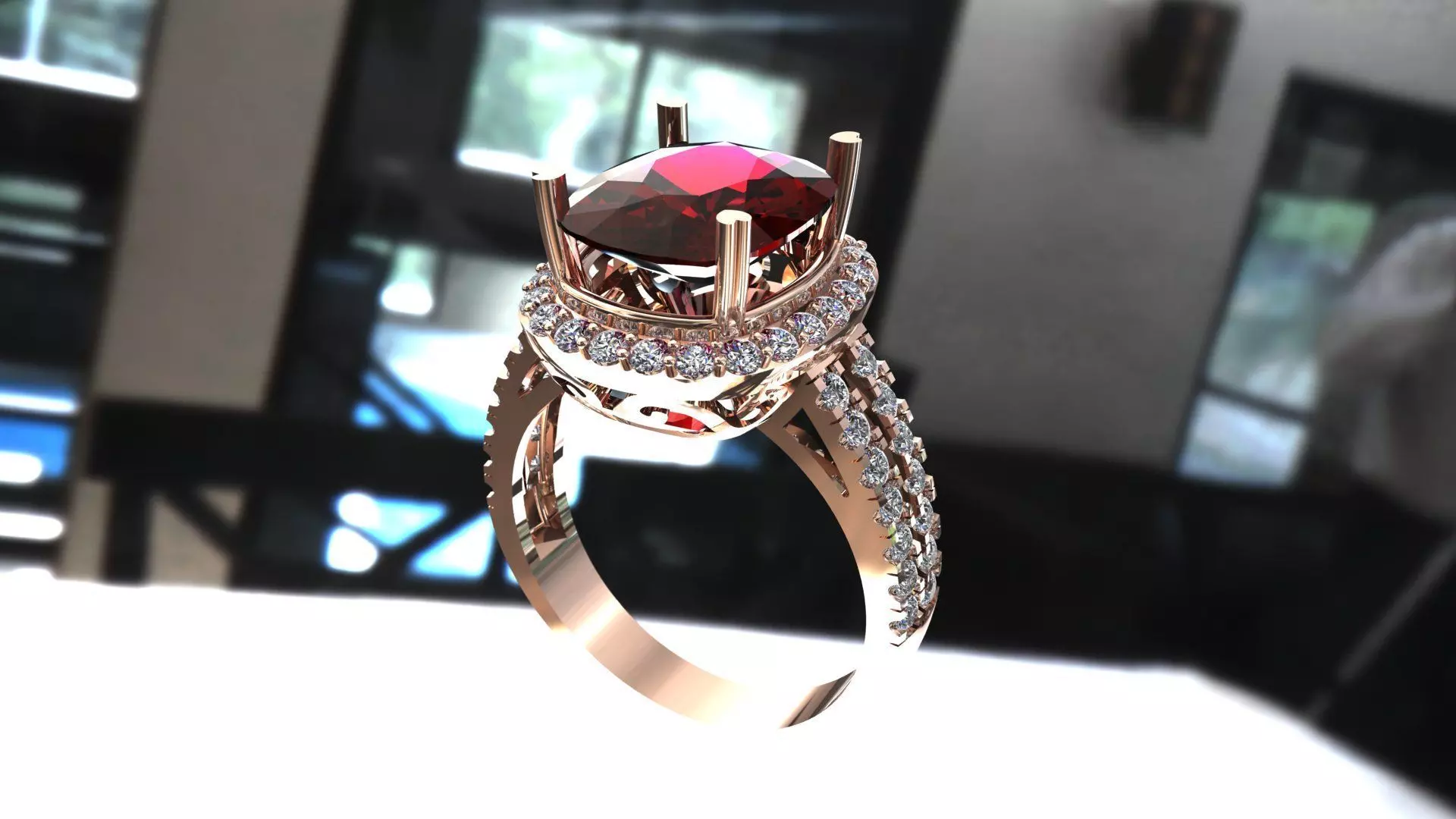 Womenring 01  3D model_0