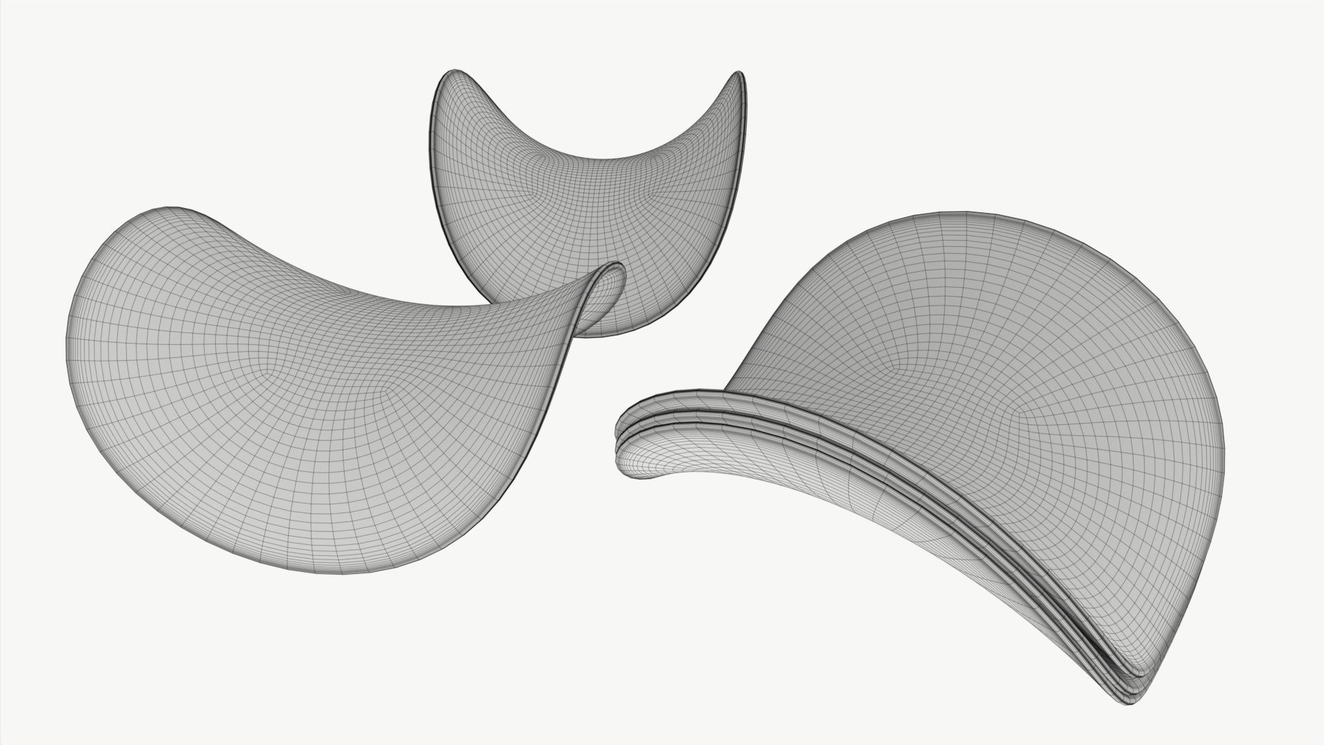 Potato chips 02 3D model_6