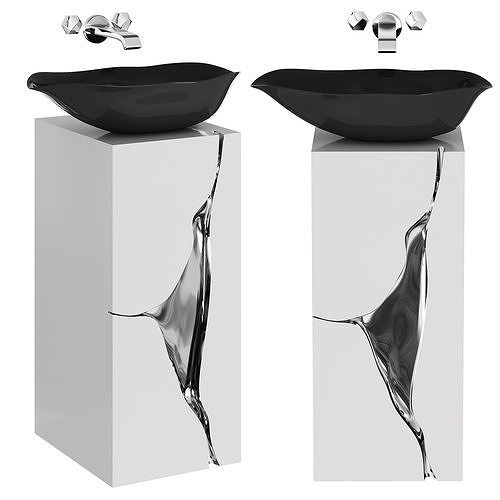 LAPIAZ MARBLE FREESTAND by brabbu 3D model