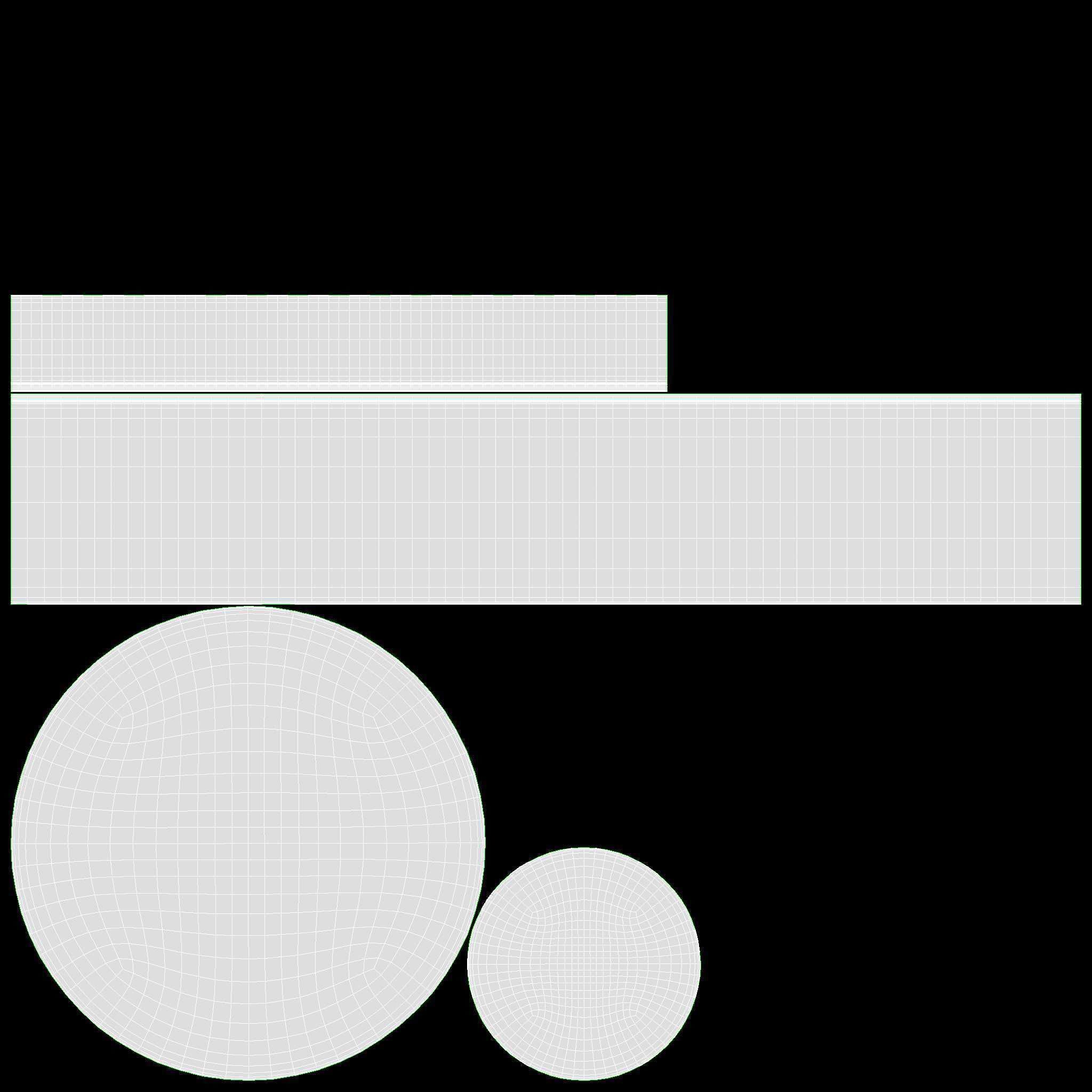 Round Coffee Table 03 3D model_7