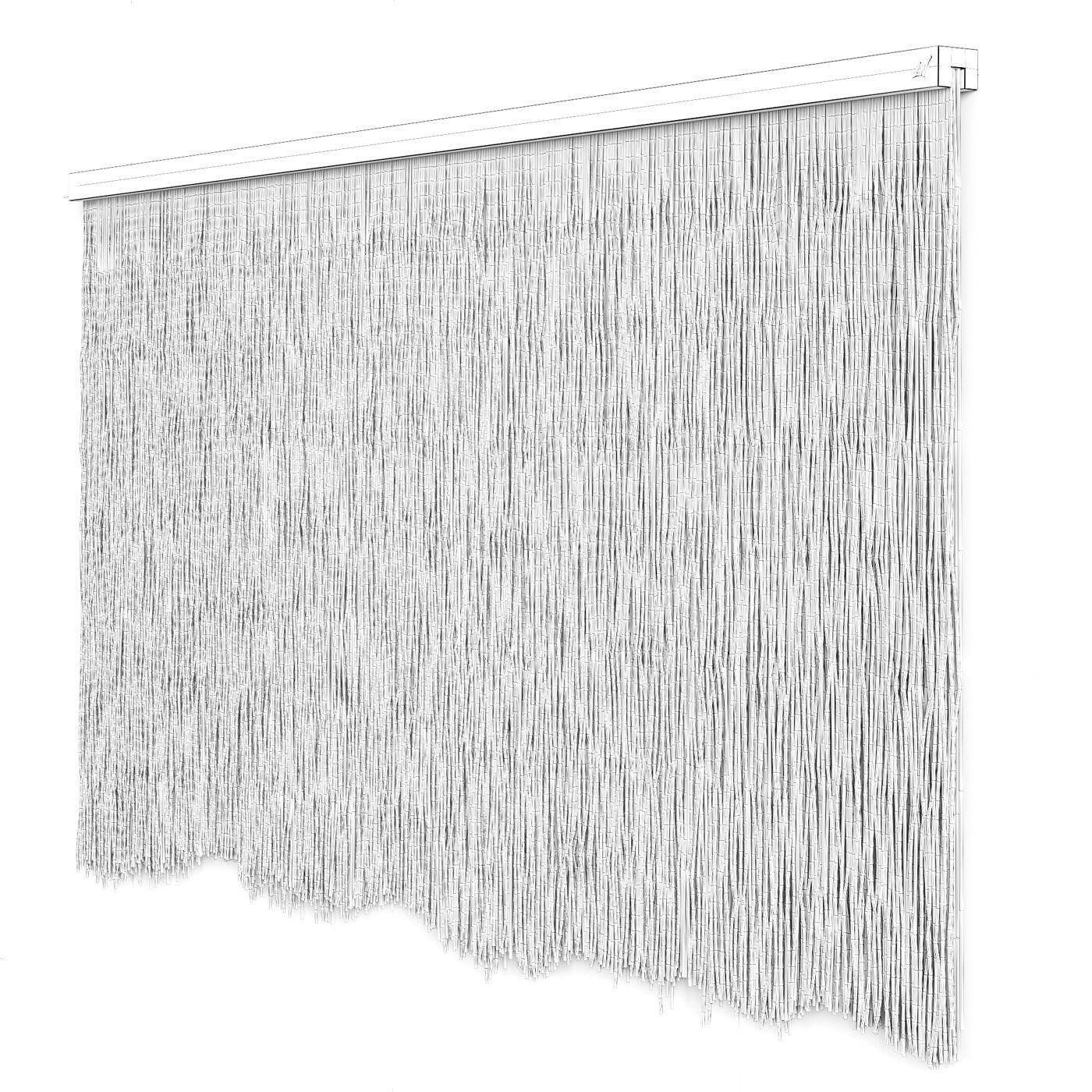 Decorative textile panel Blue Ridge 3D model_4