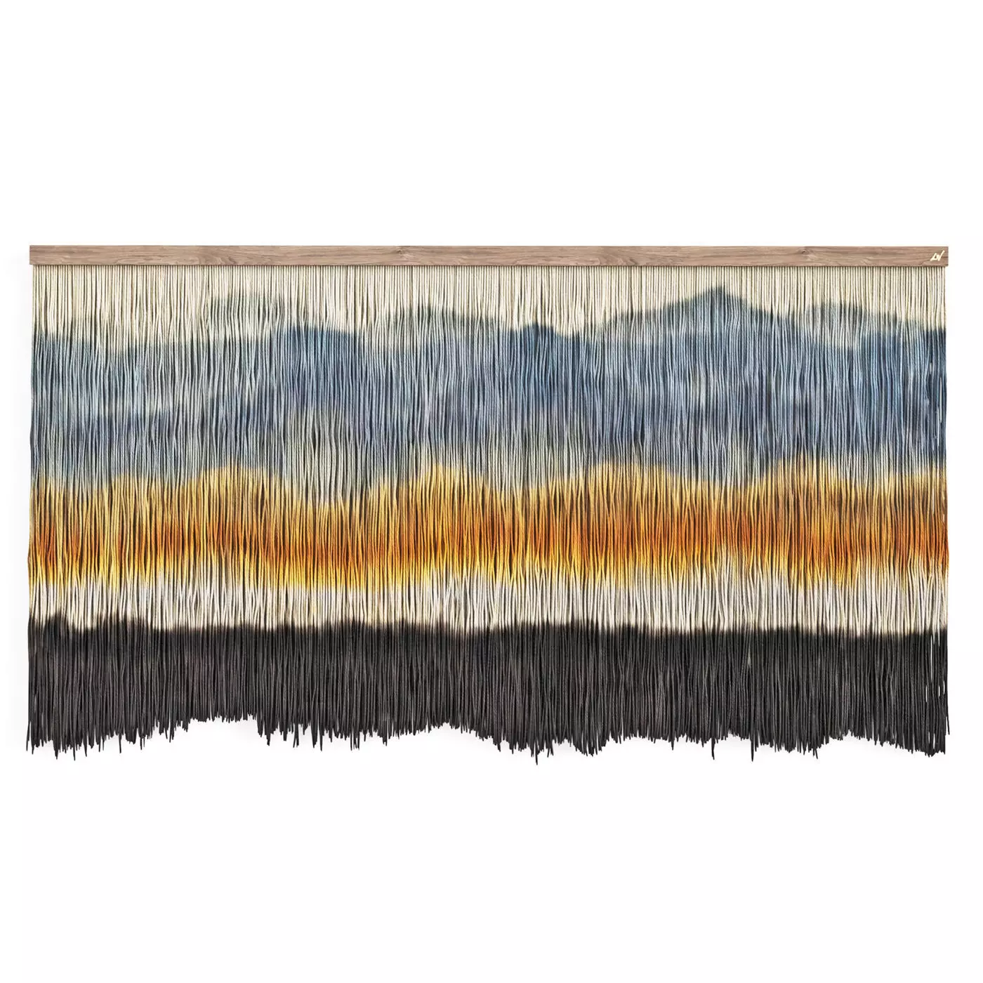 Decorative textile panel Blue Ridge 3D model_0