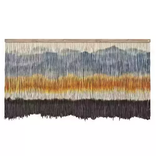 Decorative textile panel Blue Ridge