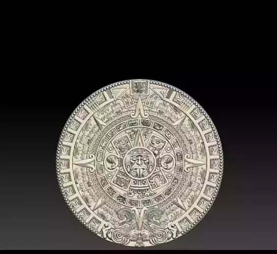 Mayan Calendar 3D print model