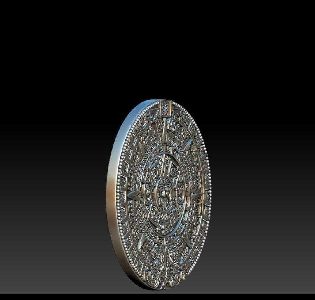 Mayan Calendar 3D print model_2