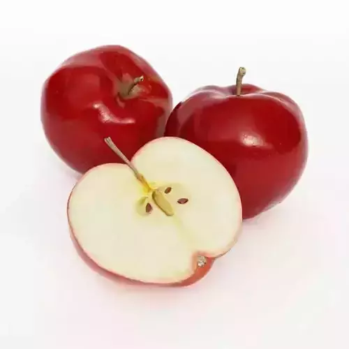 Two And A Half Red Apples