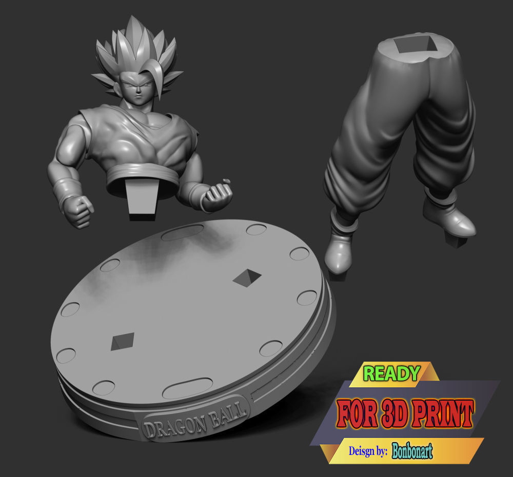 Gohan Beast - Dragon Ball 3D print model_2