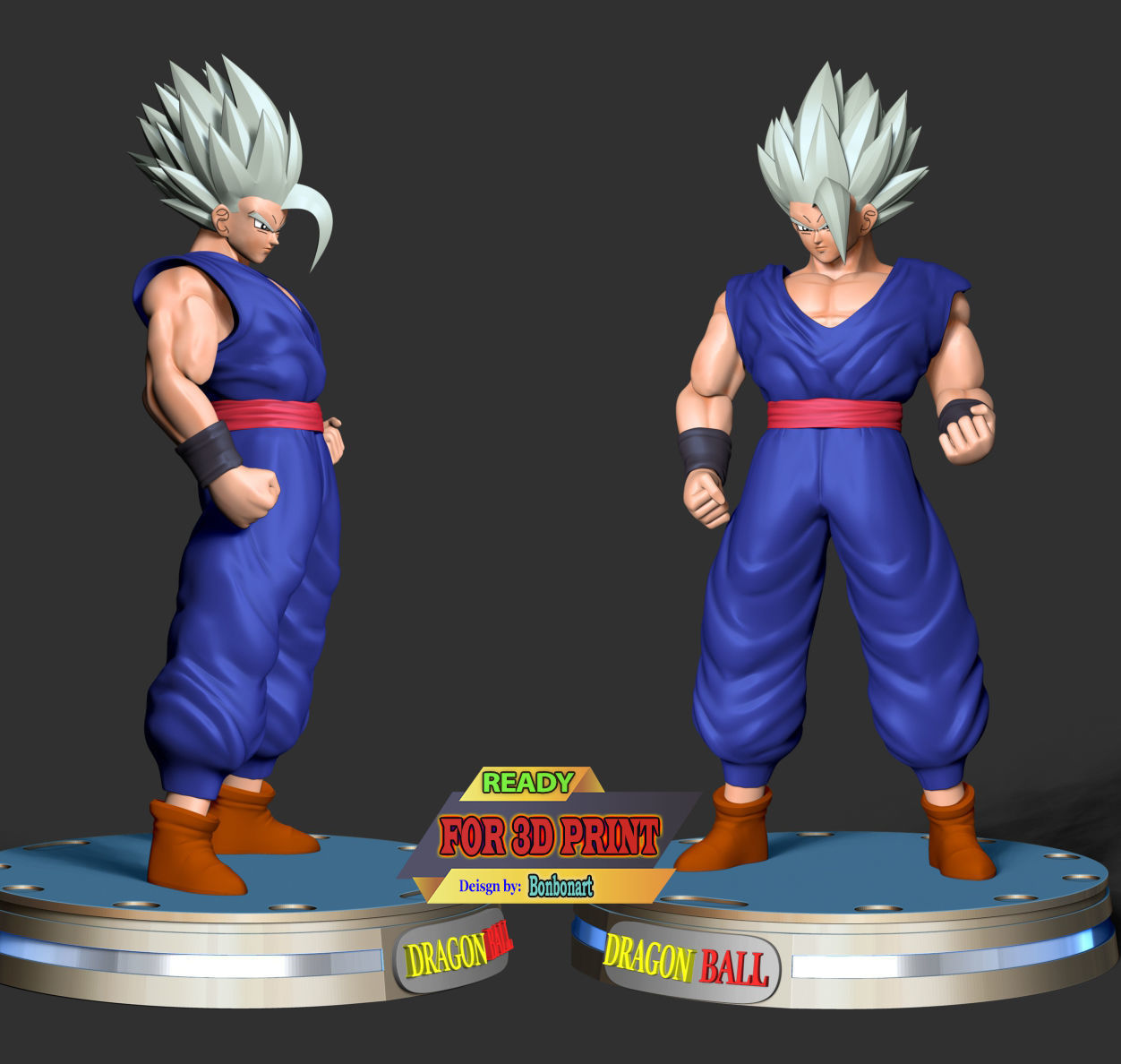 Gohan Beast - Dragon Ball 3D print model_3