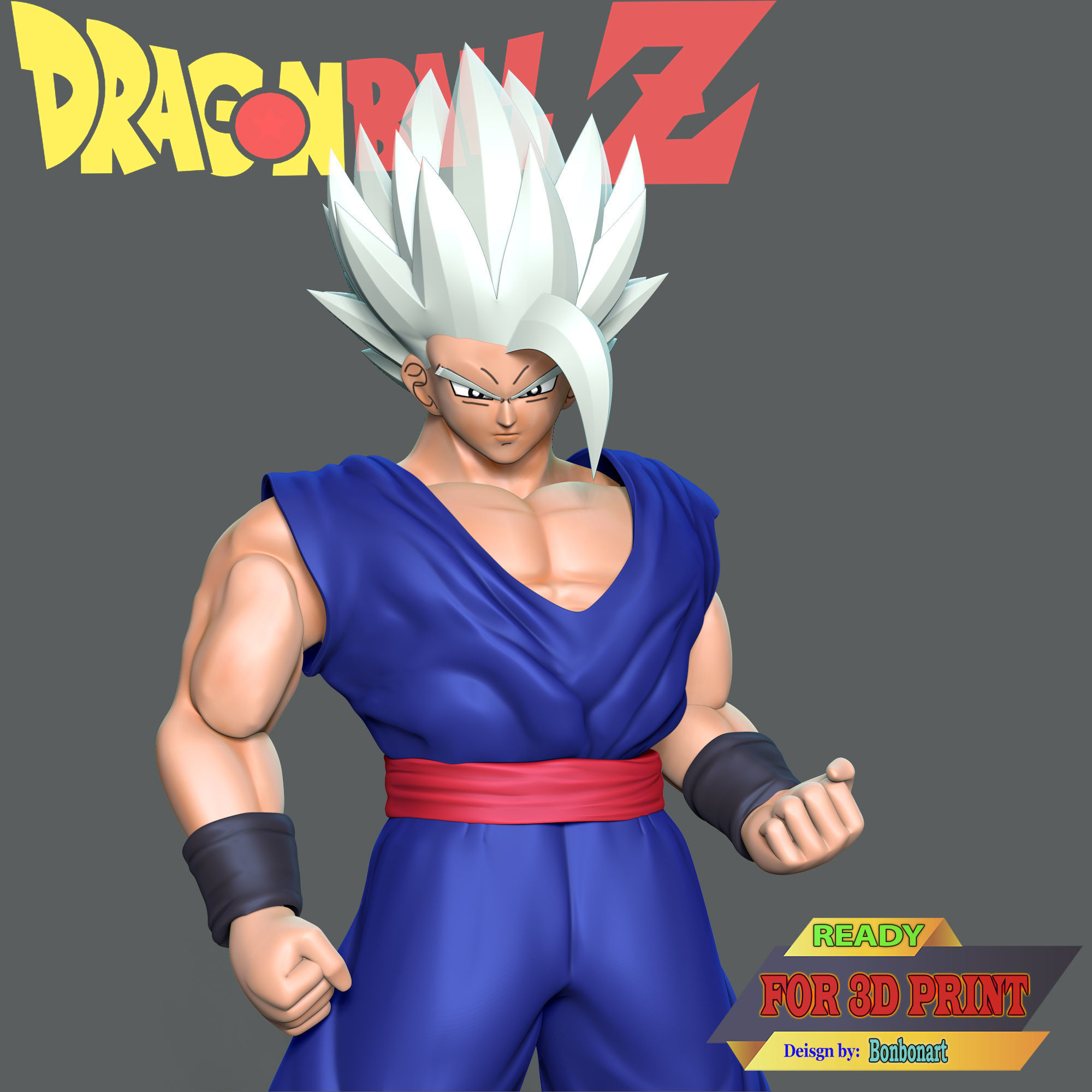 Gohan Beast - Dragon Ball 3D print model_16