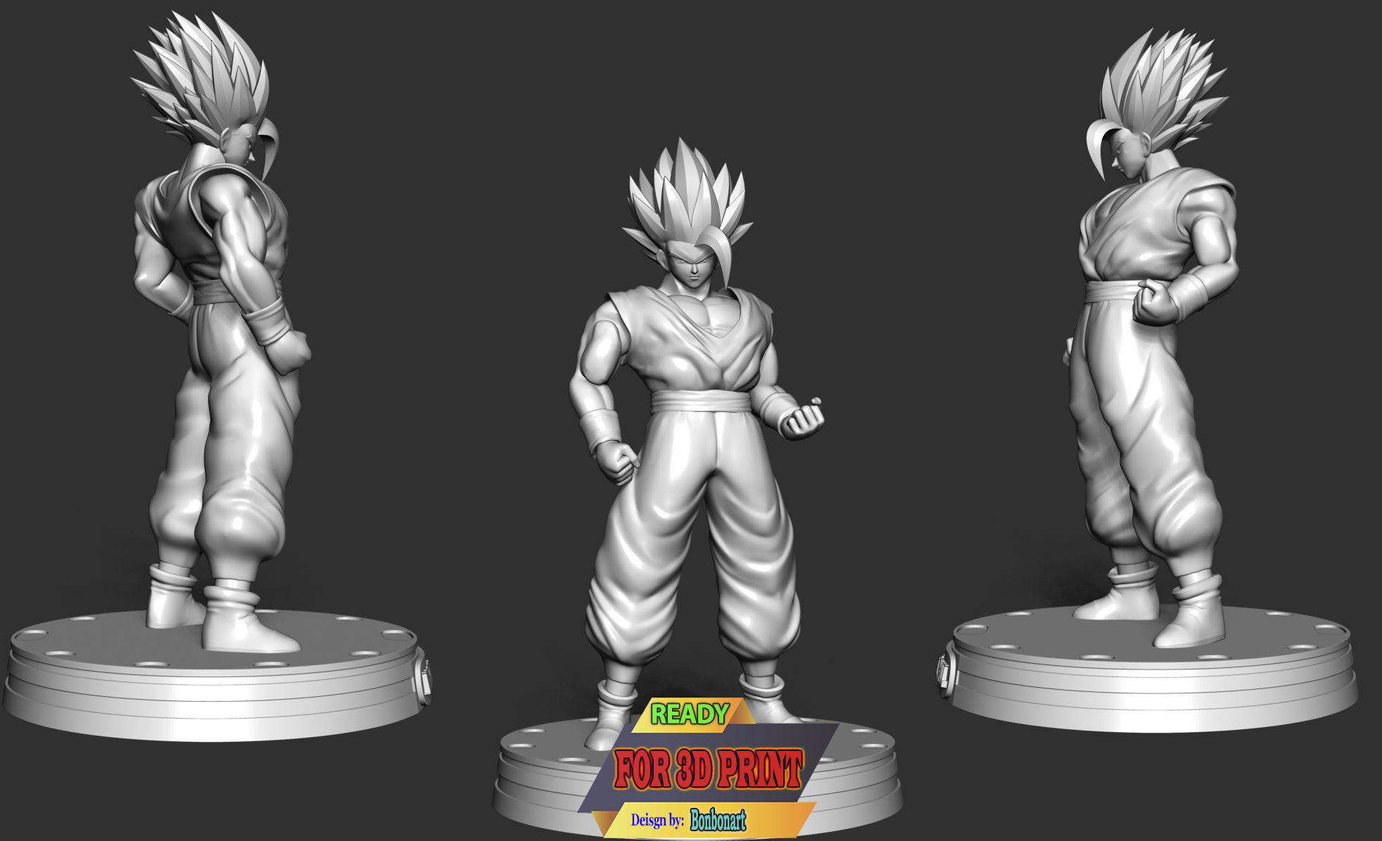 Gohan Beast - Dragon Ball 3D print model_5