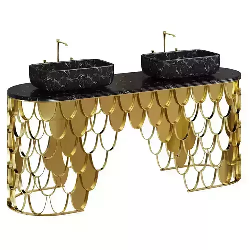 KOI WASHBASIN by Brabbu