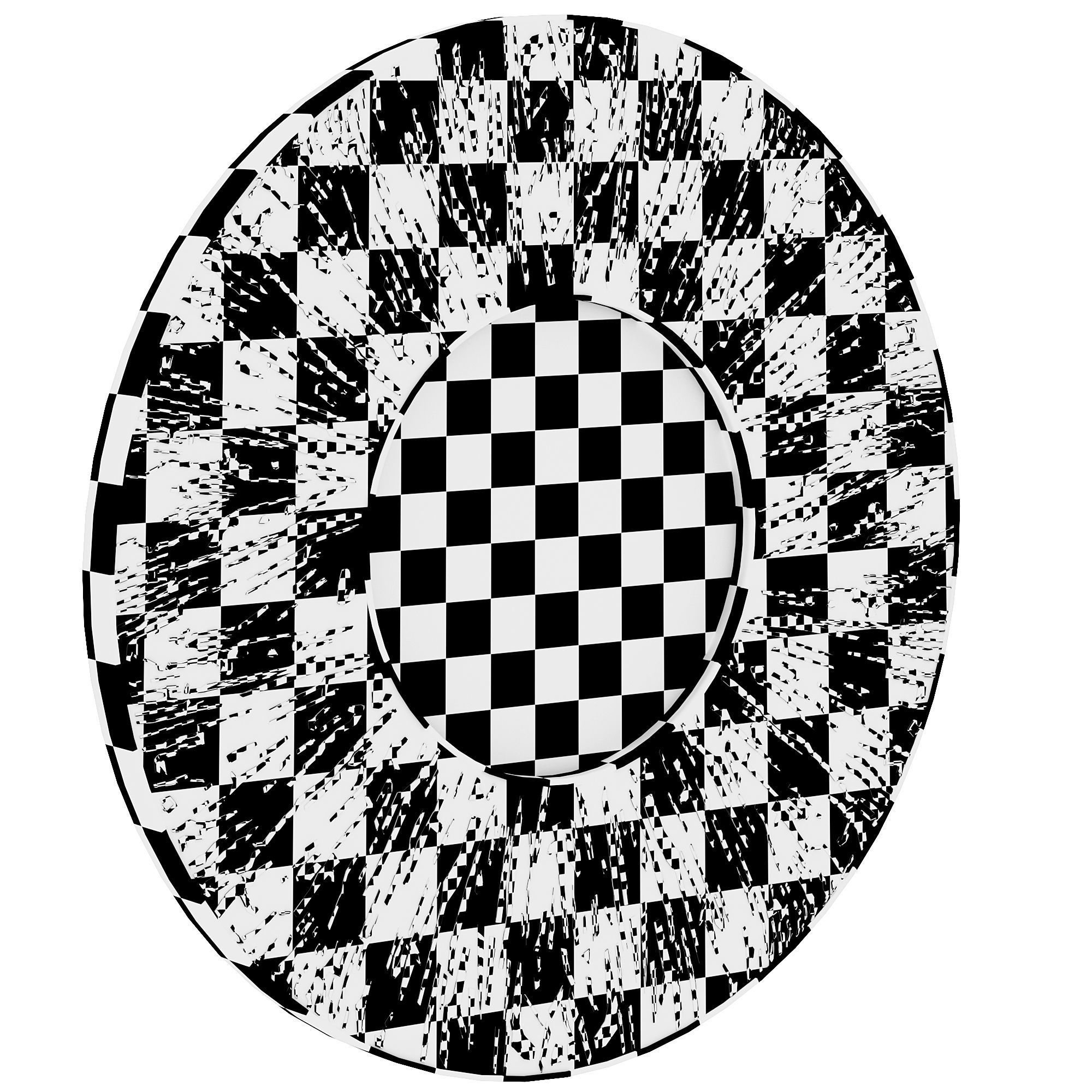 HULI ROUND MIRROR by Brabbu 3D model_4