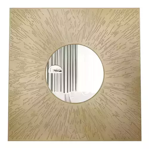 HULI SQUARE MIRROR by Brabbu