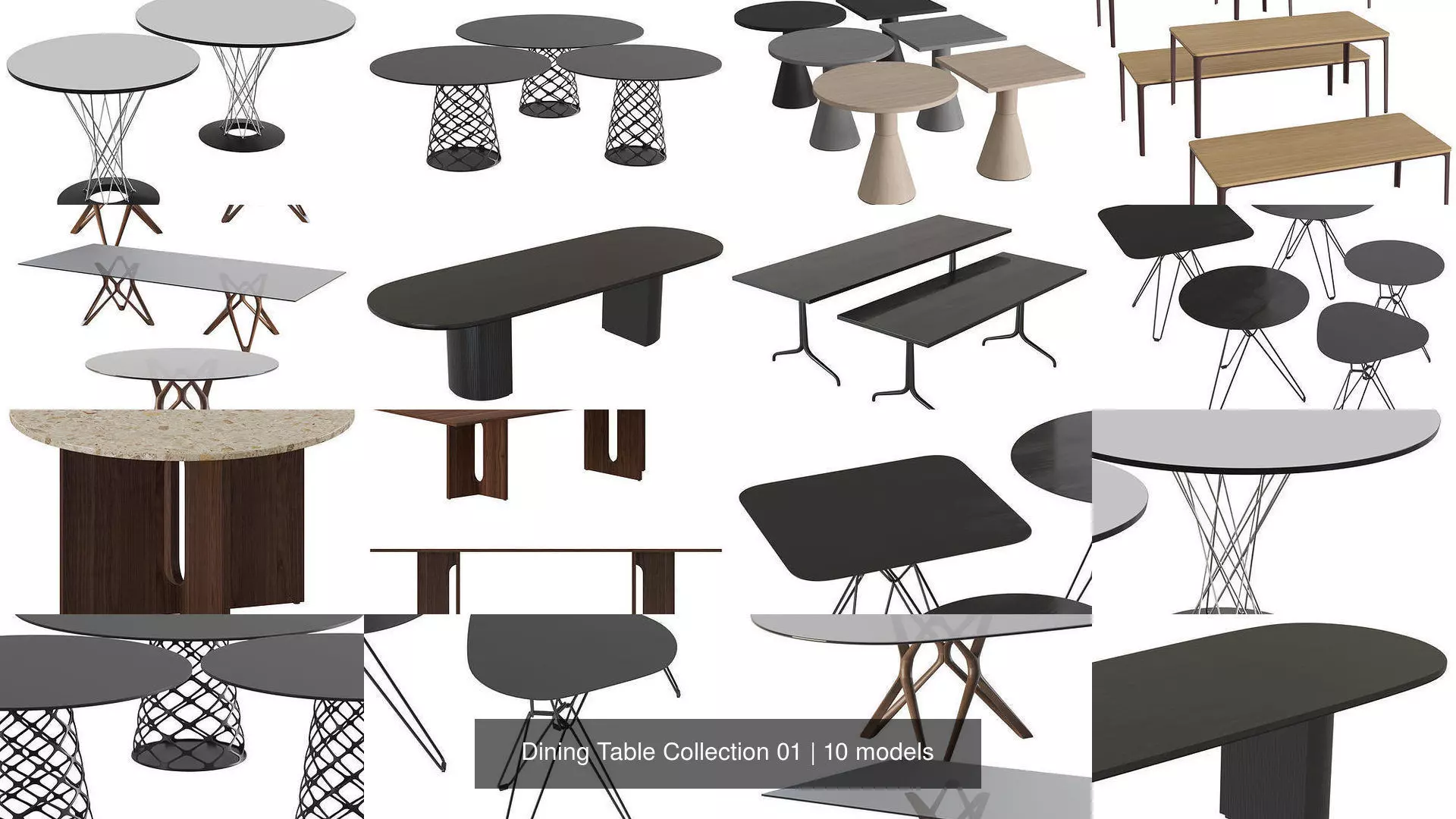 Dining Table Collection 01 _0