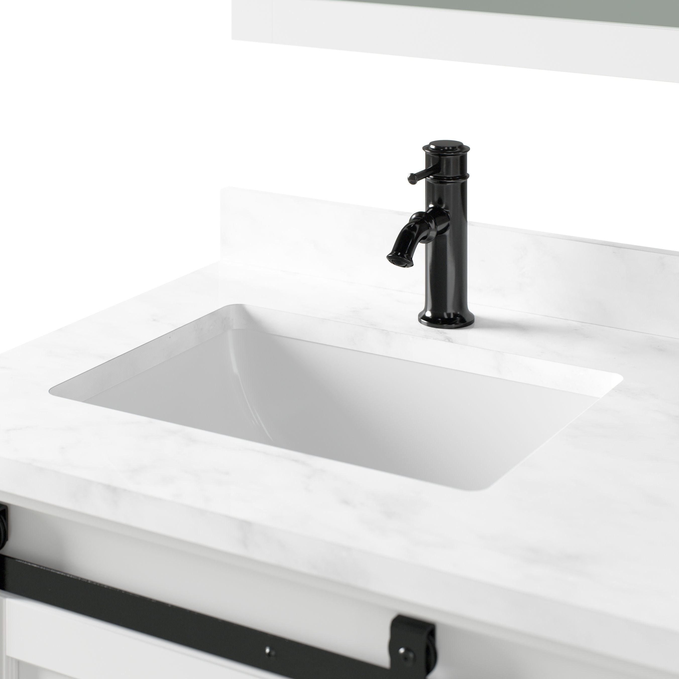 OVE Ernest 42 White Vanity 3D model_12