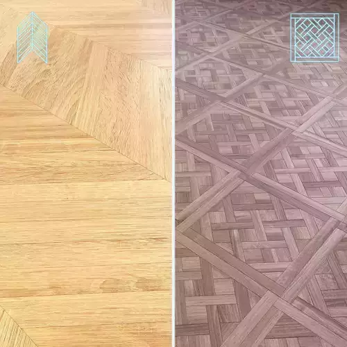 Parquet - Laminate - Wooden floor 2 in 1