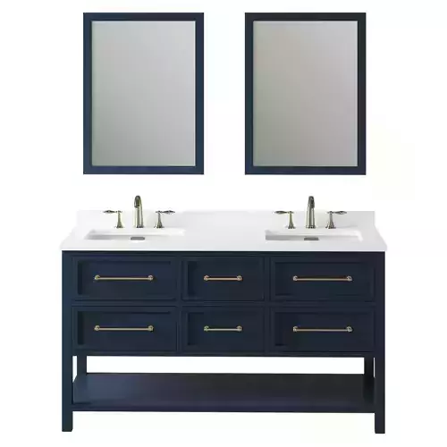 OVE Cameron 60 Midnight Blue Vanity