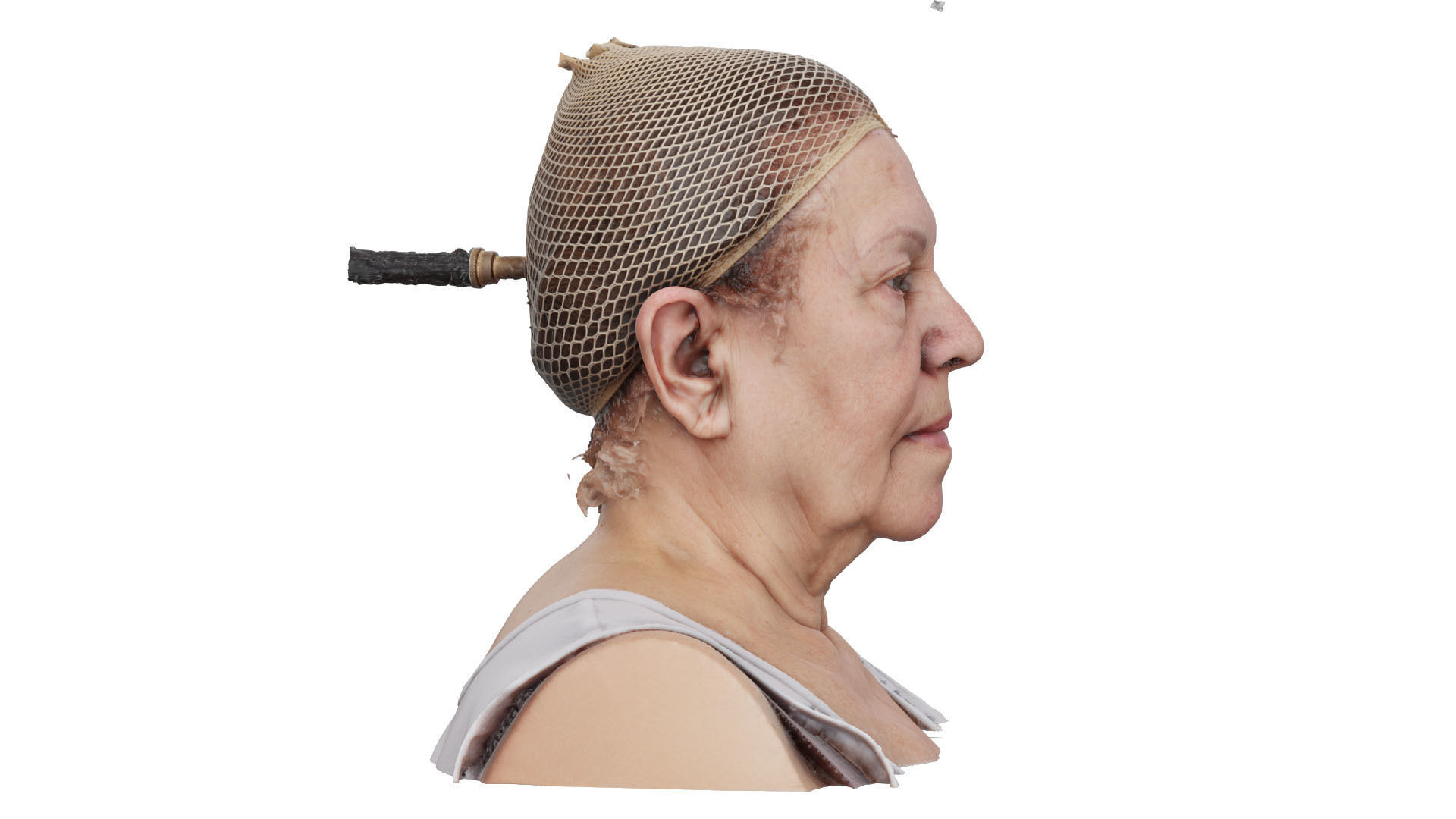 Raw Head Scan  Aimee Morgan 3D model_3