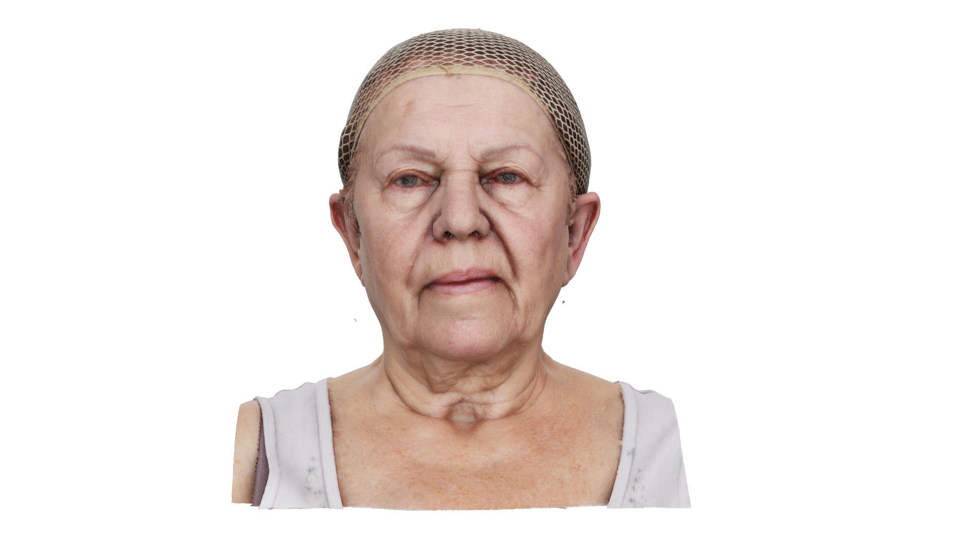 Raw Head Scan  Aimee Morgan 3D model_1