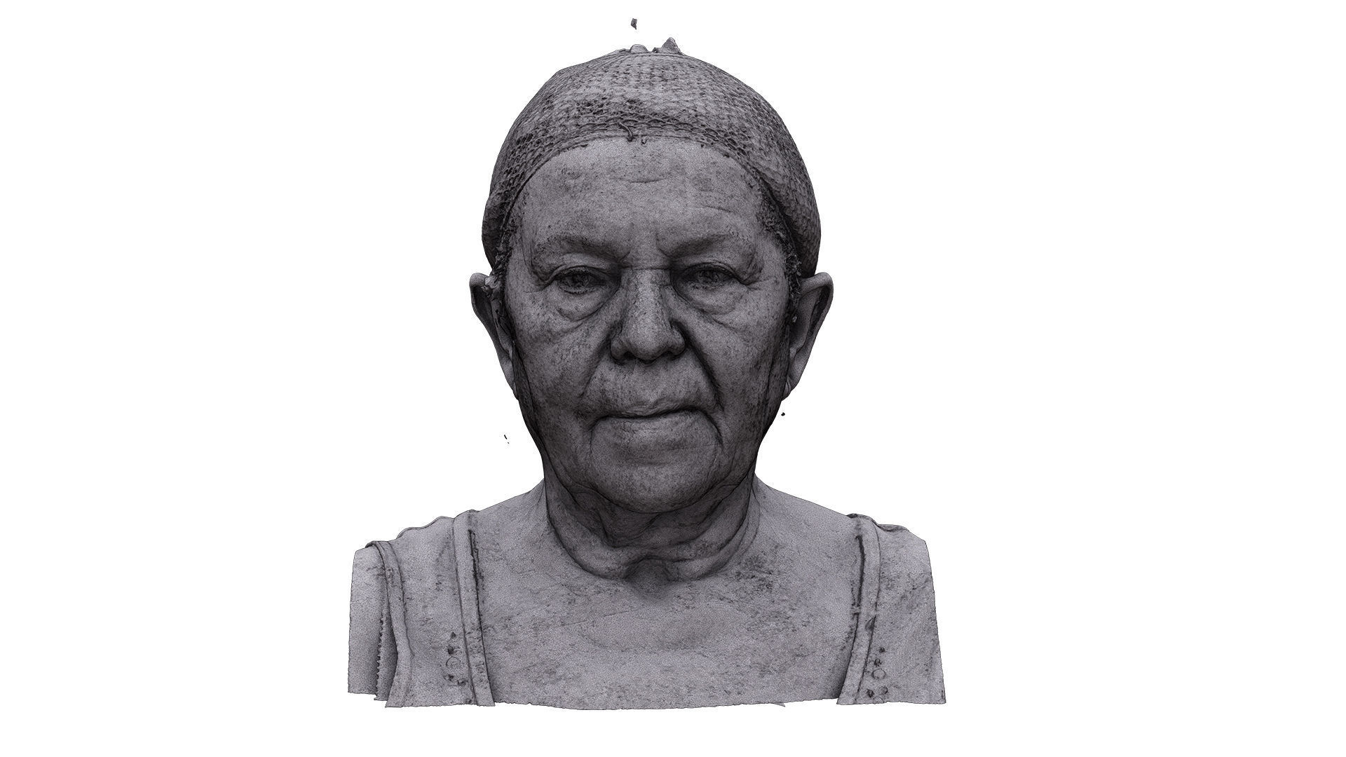 Raw Head Scan  Aimee Morgan 3D model_7