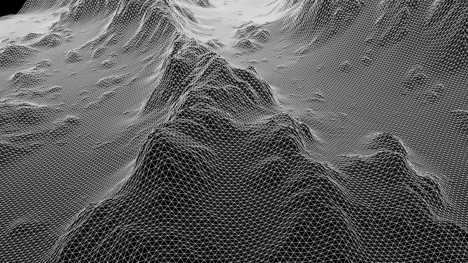 Landscape 74 Low-poly 3D model_11