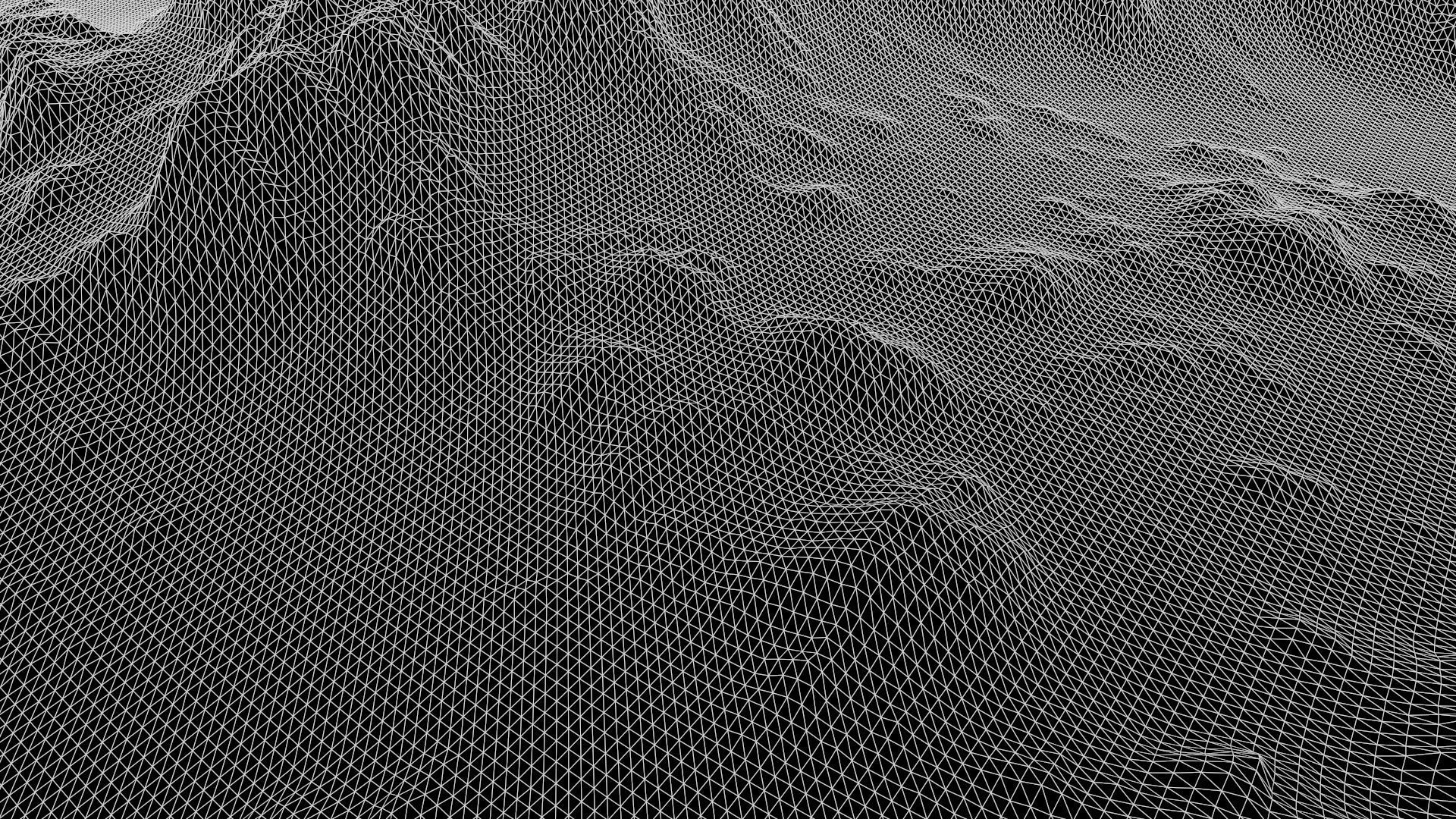 Landscape 74 Low-poly 3D model_9