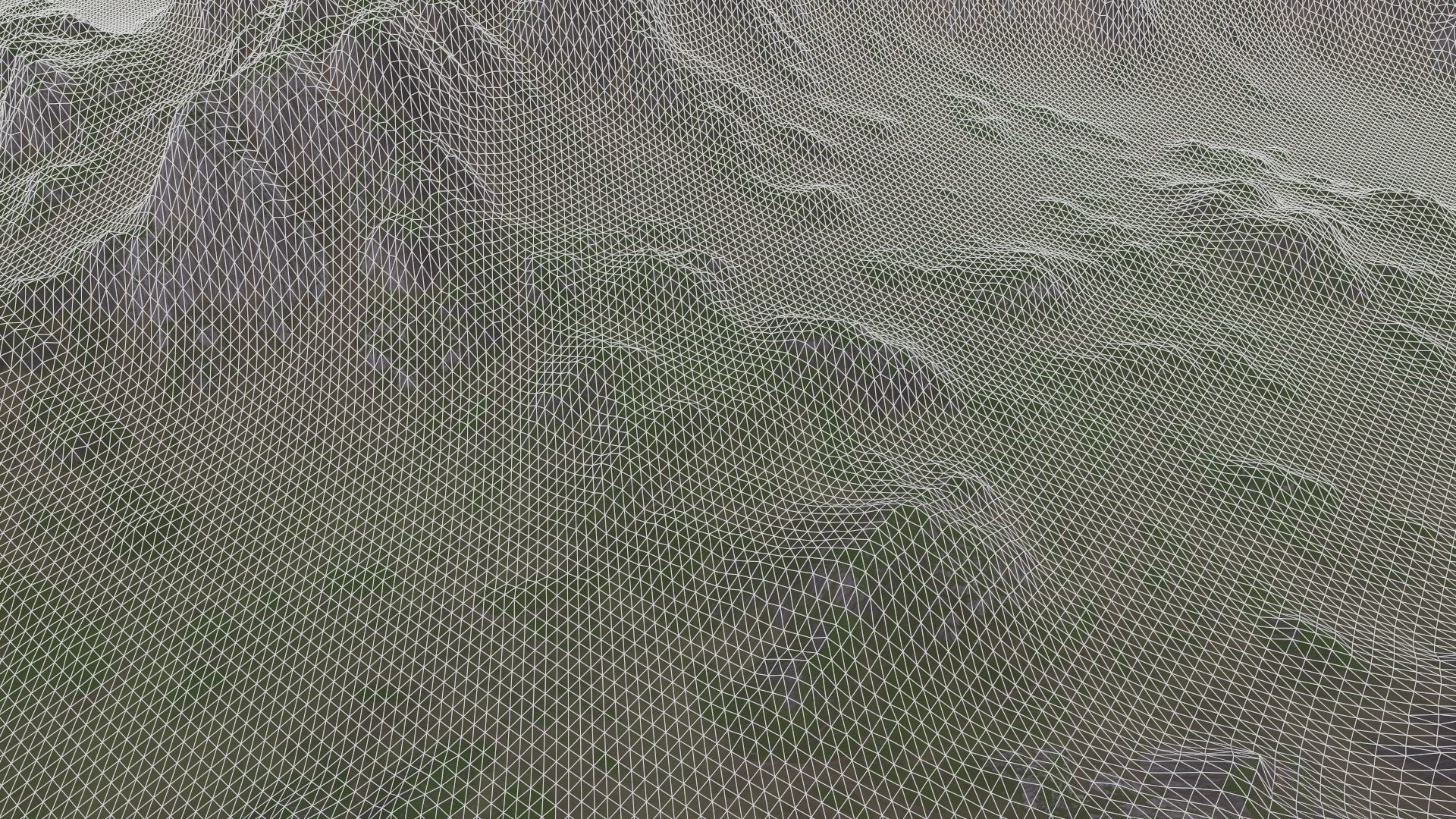 Landscape 74 Low-poly 3D model_8