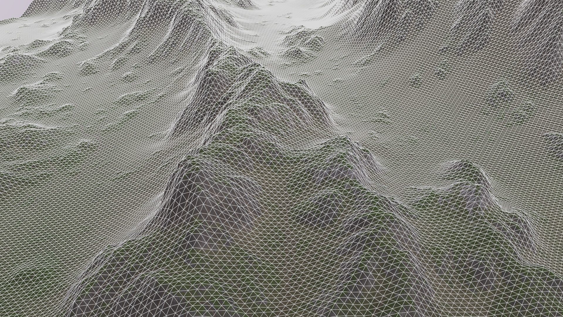 Landscape 74 Low-poly 3D model_10