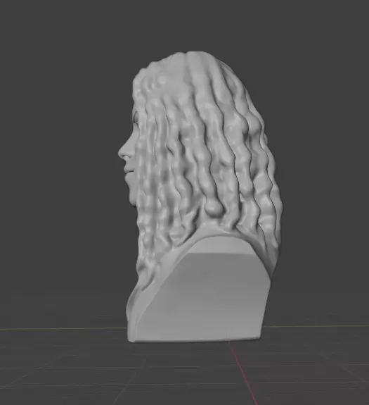 Shakira 3D print model