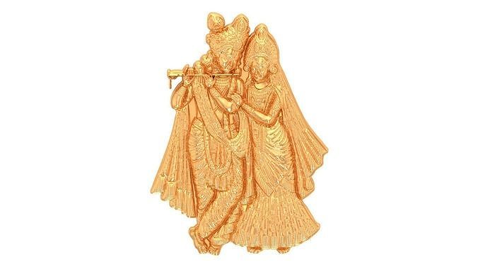 radha krishnan 3D print model