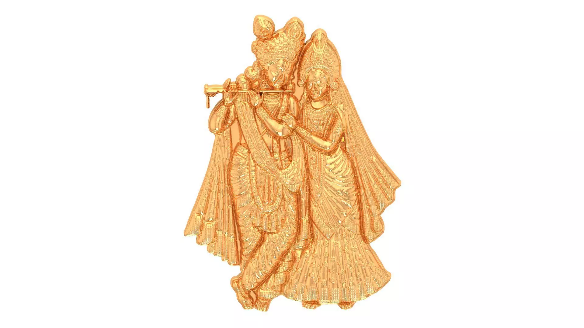 radha krishnan 3D print model_0