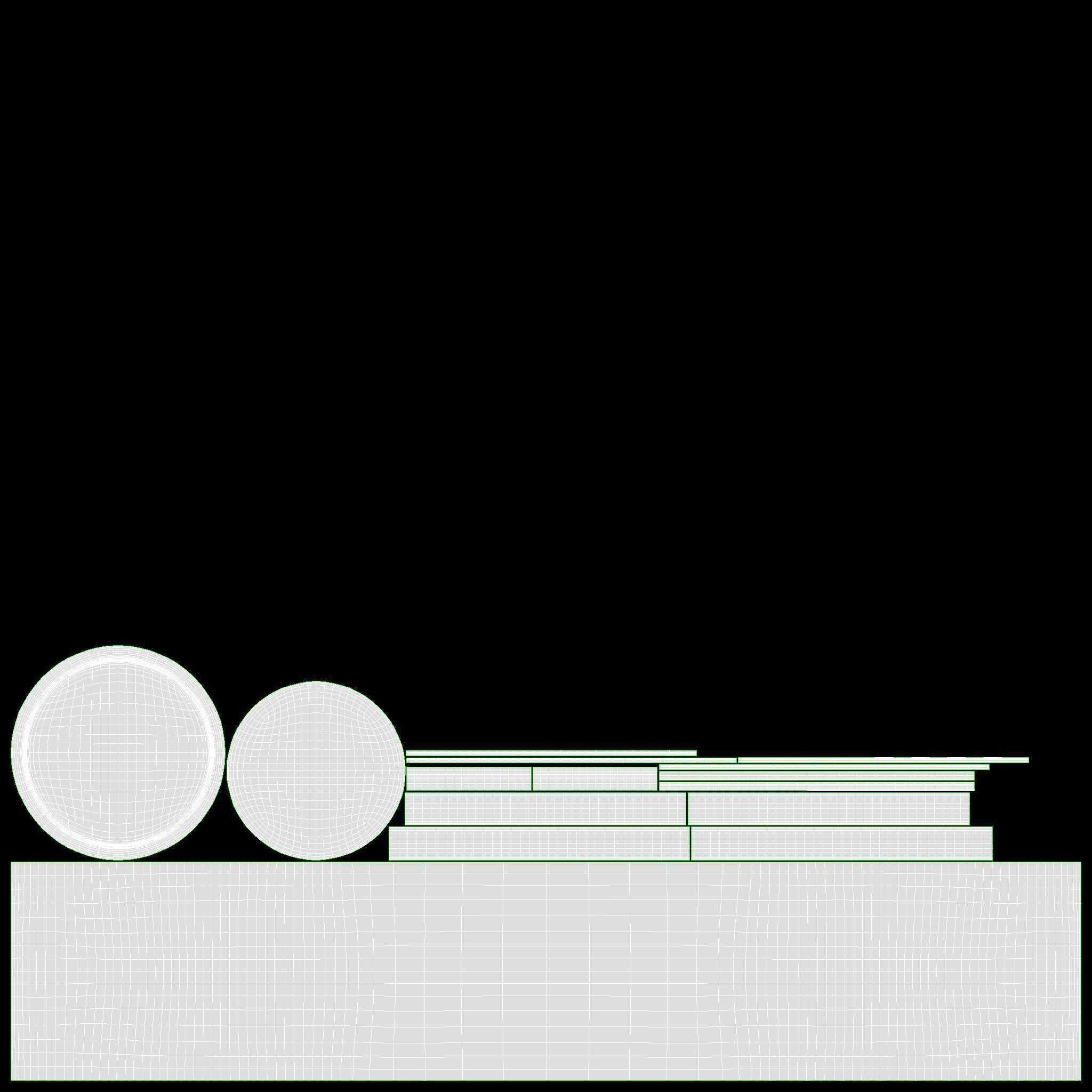 Costmetics Make-Up Organizer Plastic Box 3D model_10