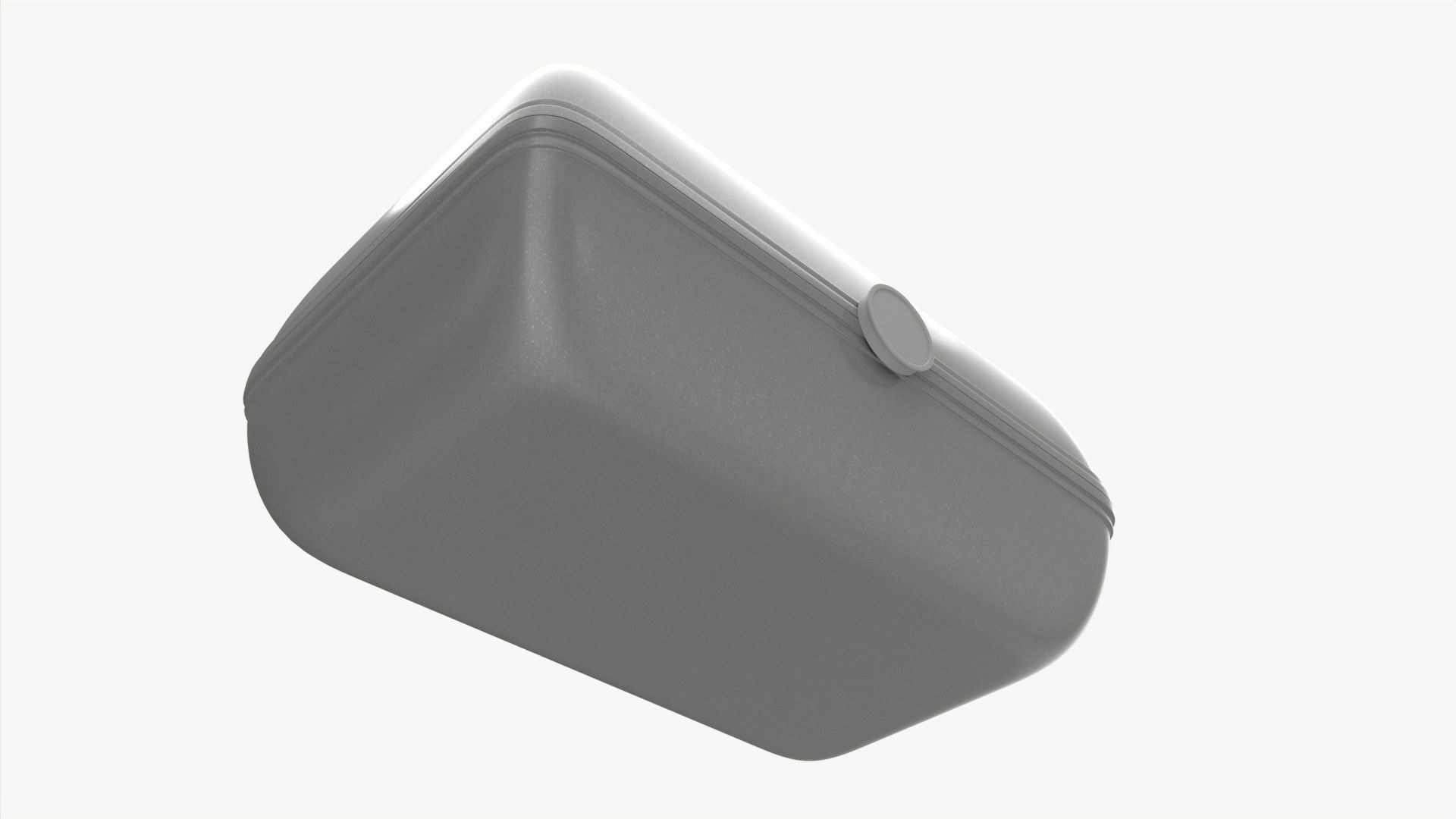 Costmetics Make-Up Organizer Plastic Box 3D model_3