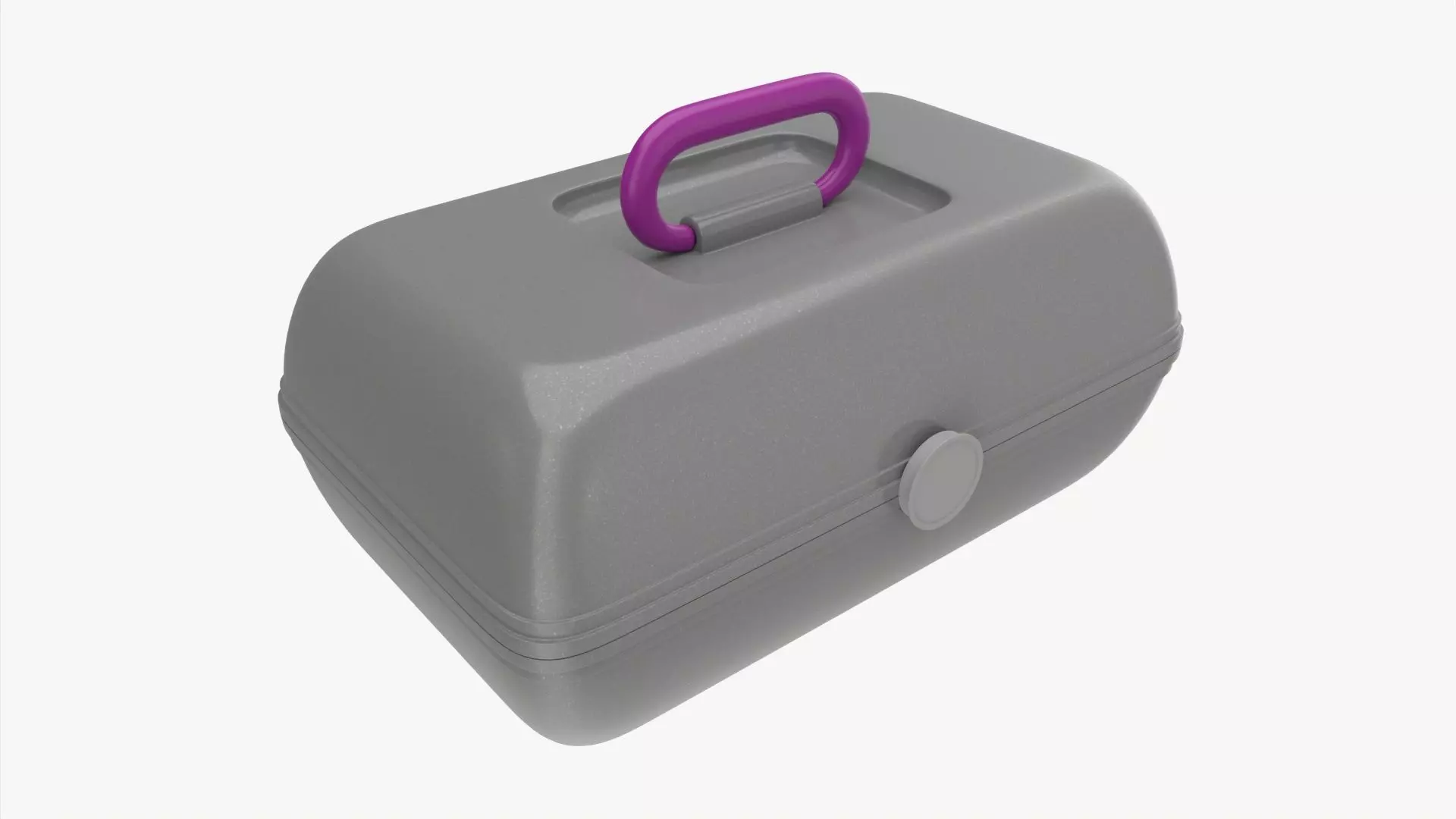 Costmetics Make-Up Organizer Plastic Box 3D model_0