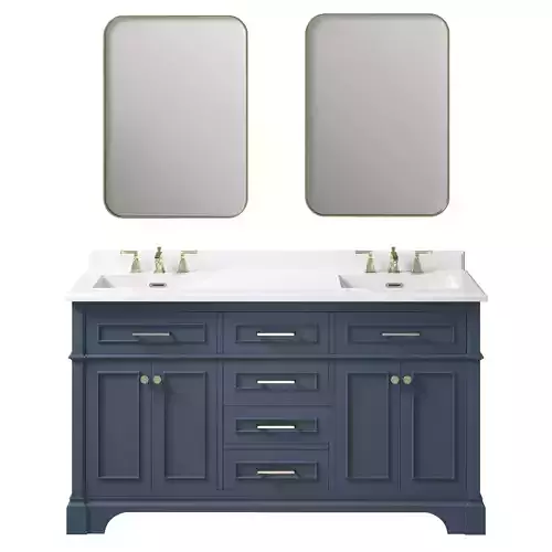 OVE Melpark 60 Greyish Blue Vanity