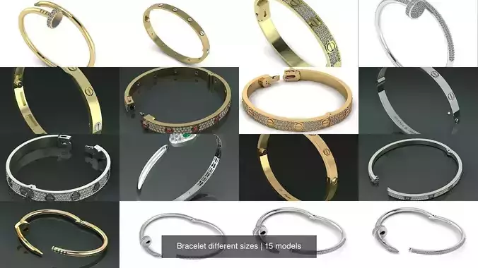 Bracelet different sizes