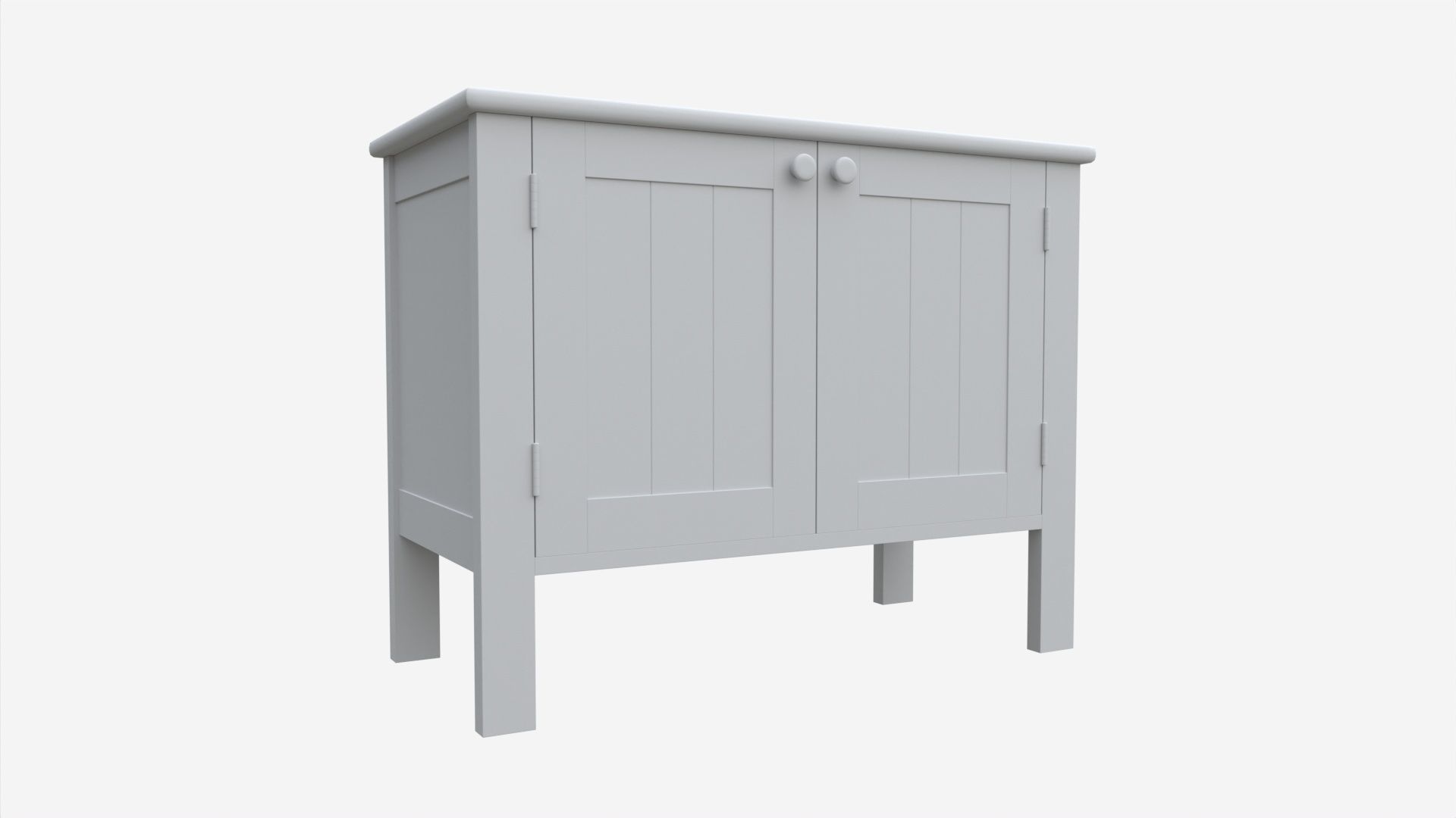 Dresser small 3D model_6