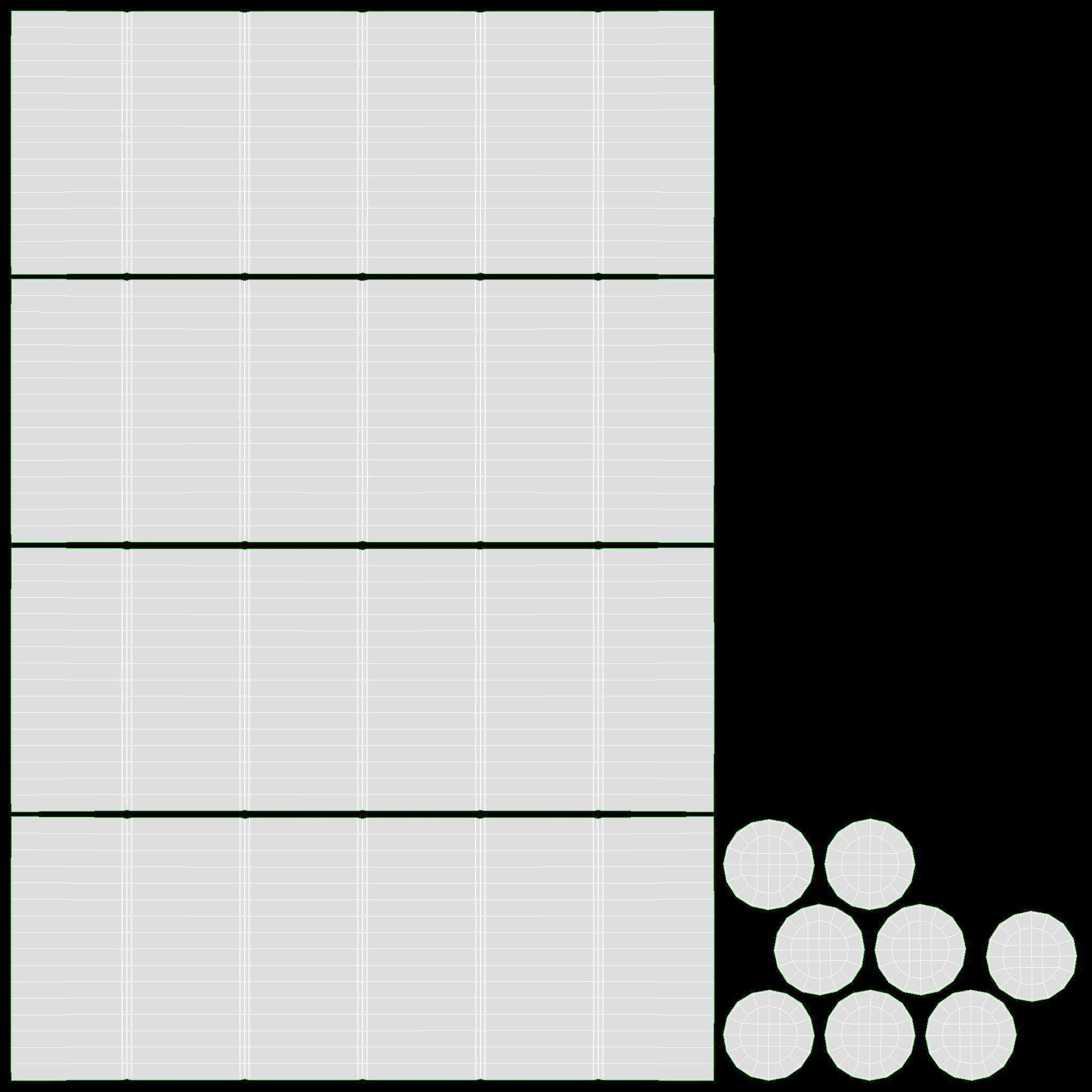 Dresser small 3D model_10