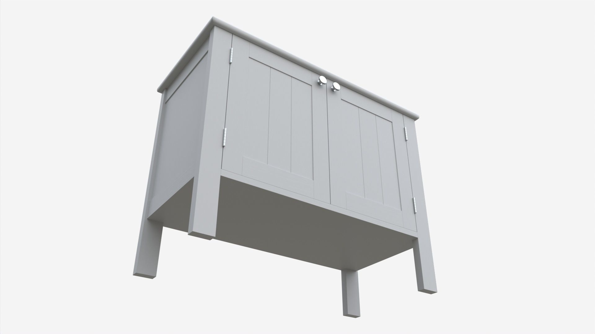 Dresser small 3D model_3