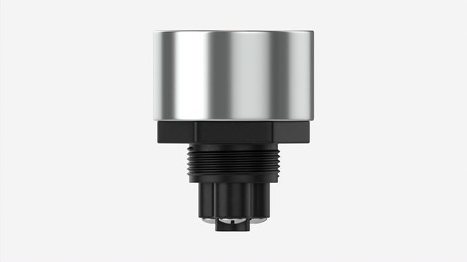Engine start button 3D model 5