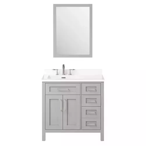 OVE Tahoe III 36 Dove Grey vanity